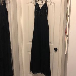 Alfred Angelo Black Sequin Top Dress BNWT